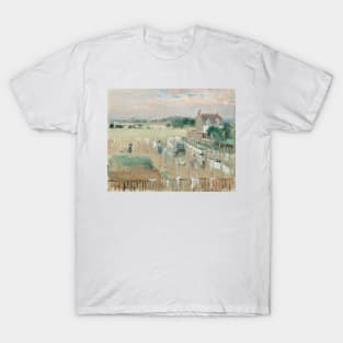 Hanging the Laundry out to Dry by Berthe Morisot T-Shirt